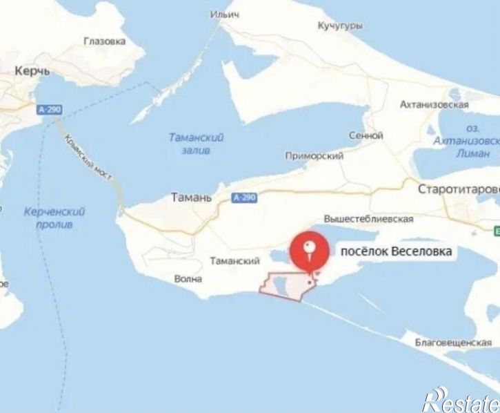 Земельный участок посёлок Веселовка